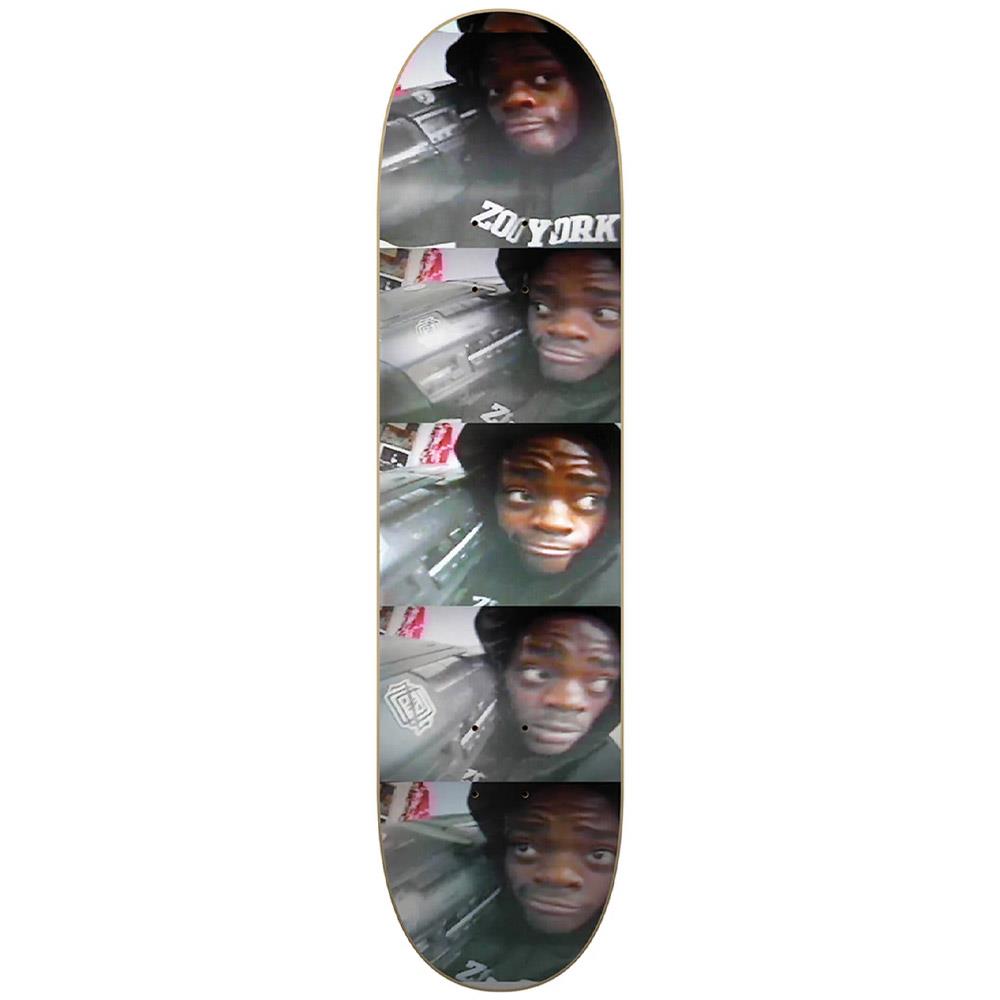Zoo York ZY X HHF Radio Head Skateboard Deck Multi 8"