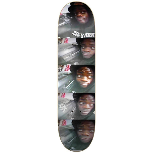 Zoo York ZY X HHF Radio Head Skateboard Deck Multi 8"