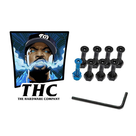 The Hardware Company THC LTD Ice Cube Skateboard Nuts & Bolts 1"