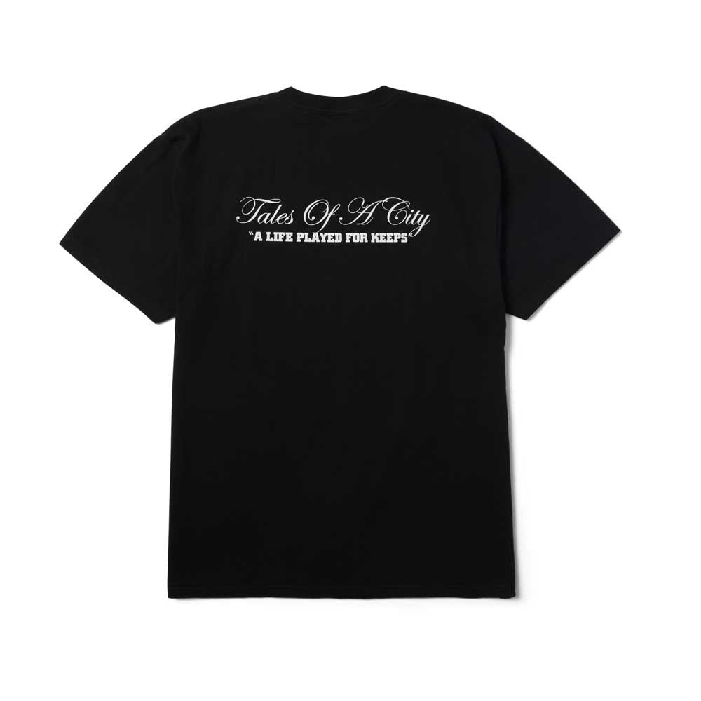 Huf Tales Short Sleeve T-Shirt Black