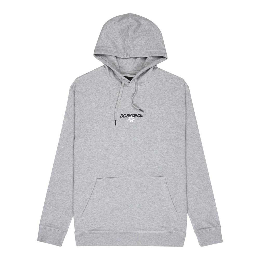 DC Shoes Vantura Pullover Hooded Sweatshirt Light Heather Grey