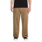 Volcom Kraftsman Cord Pant Dark Khaki