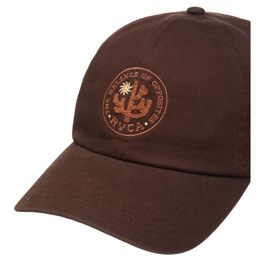 RVCA Sanctum Dad Cap Chocolate Brown
