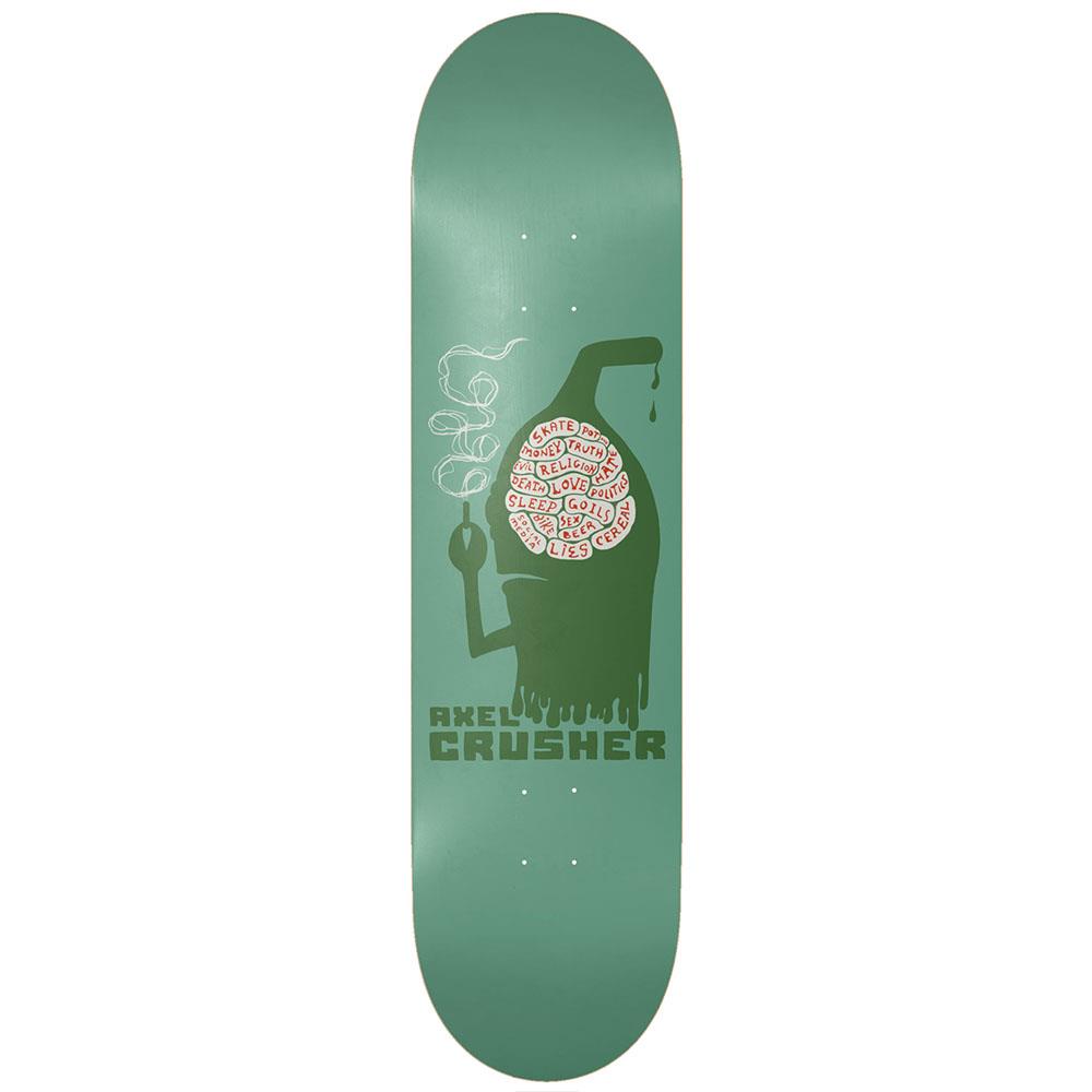 Toy Machine Skateboard Deck Axel Cruysberghs 'Silowet' RANDOM COLOUR STAIN 8.25"