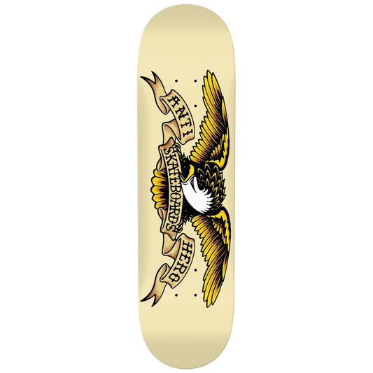 Anti Hero BBS Classic Eagle Skateboard Deck Cream 8.62"