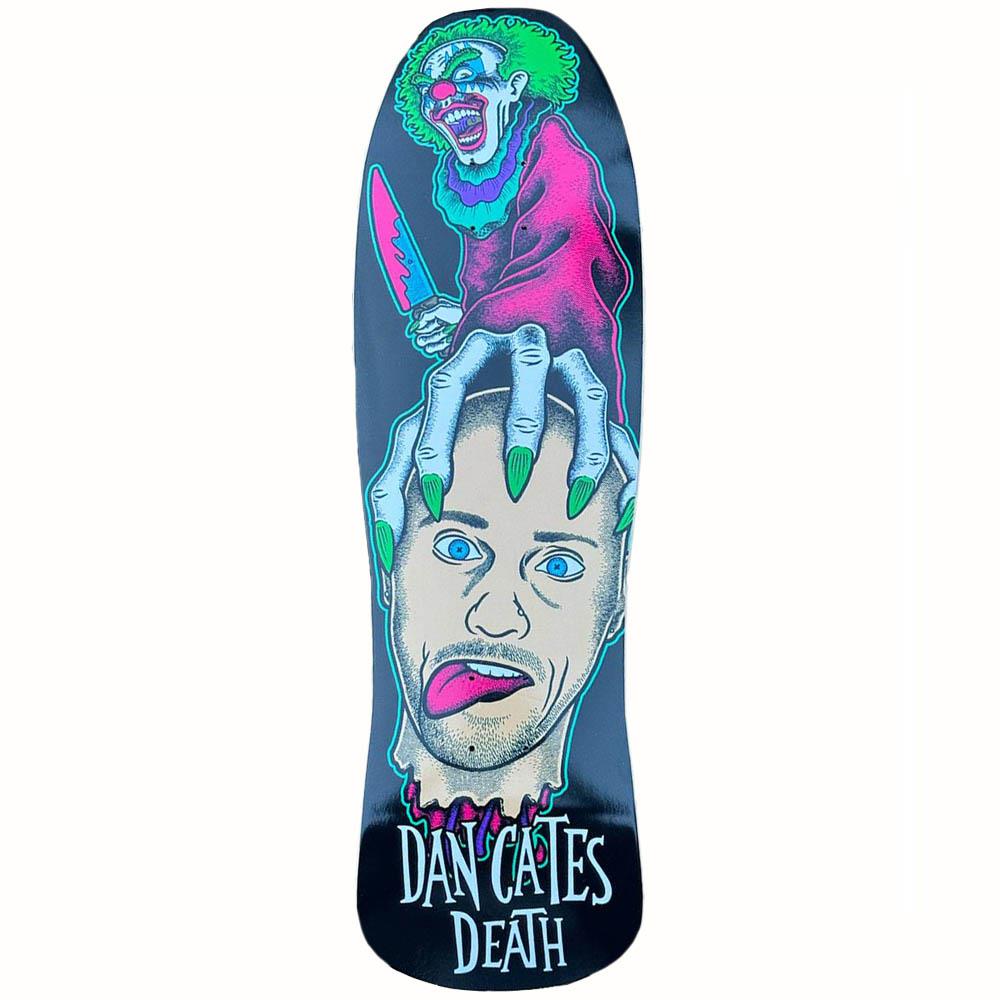 Death Skateboards Dan Cates Killer Clown 2 Skateboard Deck 9.375"