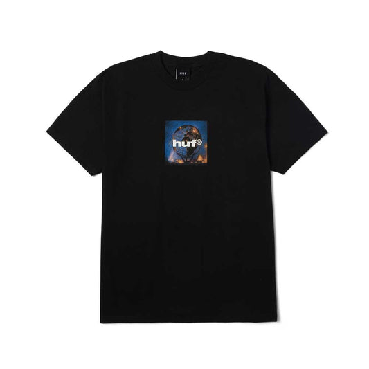 Huf Unisphere Short Sleeve T-Shirt black