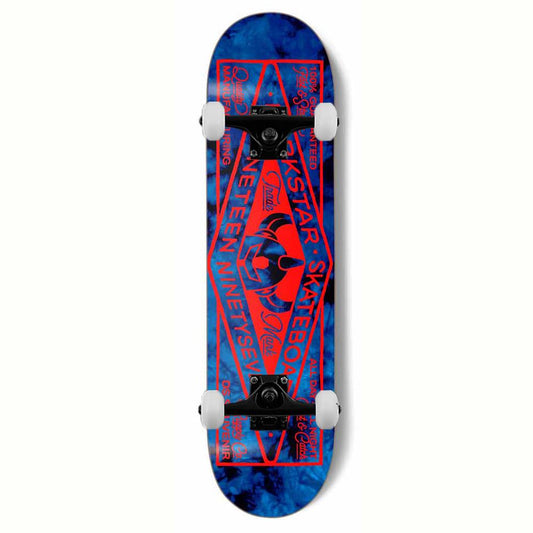 Darkstar General RHM Complete Skateboard Tie Dye/Blue 8.25''