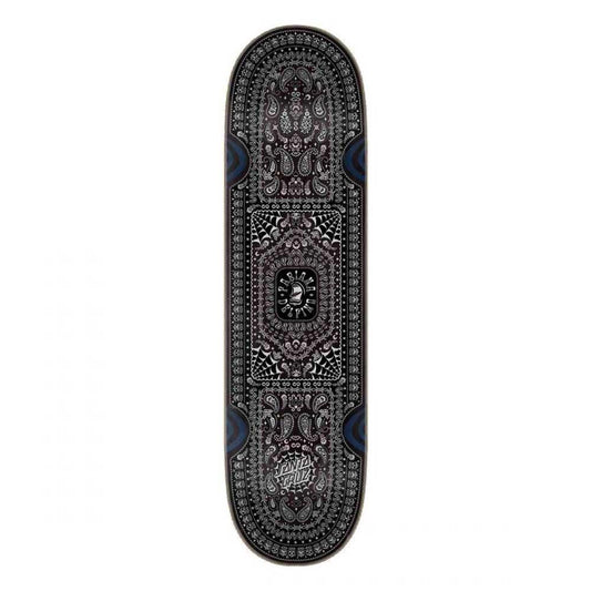Santa Cruz Skateboard Deck Delfino Bandana Black 8.25"