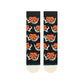 Stance Socks Broadcast Floral Crew Black Large