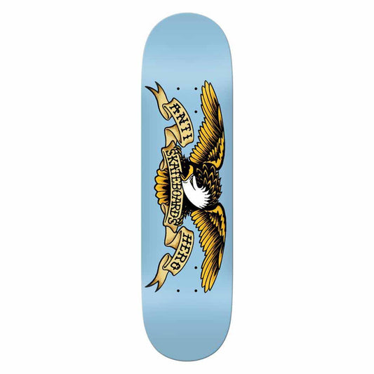 Anti Hero Skateboard Deck Classic Eagle Light Blue 8.28"