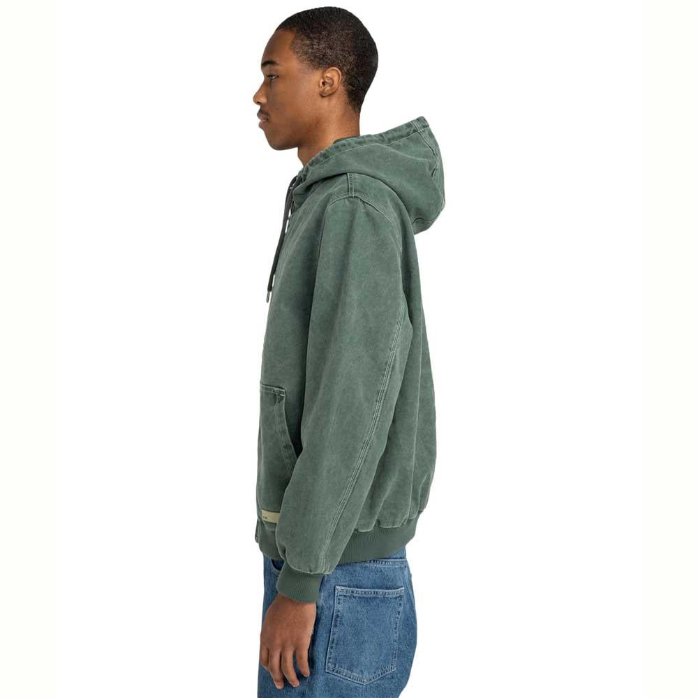 Element Dulcey Light Canvas Hooded Jacket Jungle Green