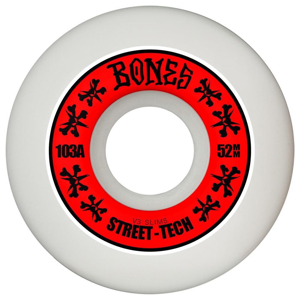 Bones Skateboard Wheels STF 52mm 103A V3 Slim SP26