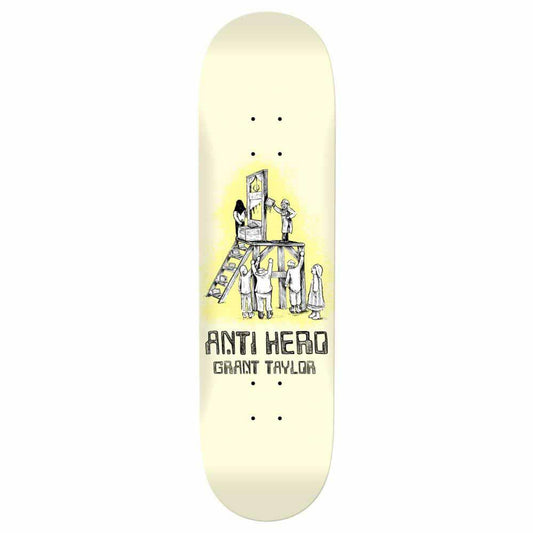 Anti Hero Pro Skateboard Deck Grant Hate Computer Cream 8.25"