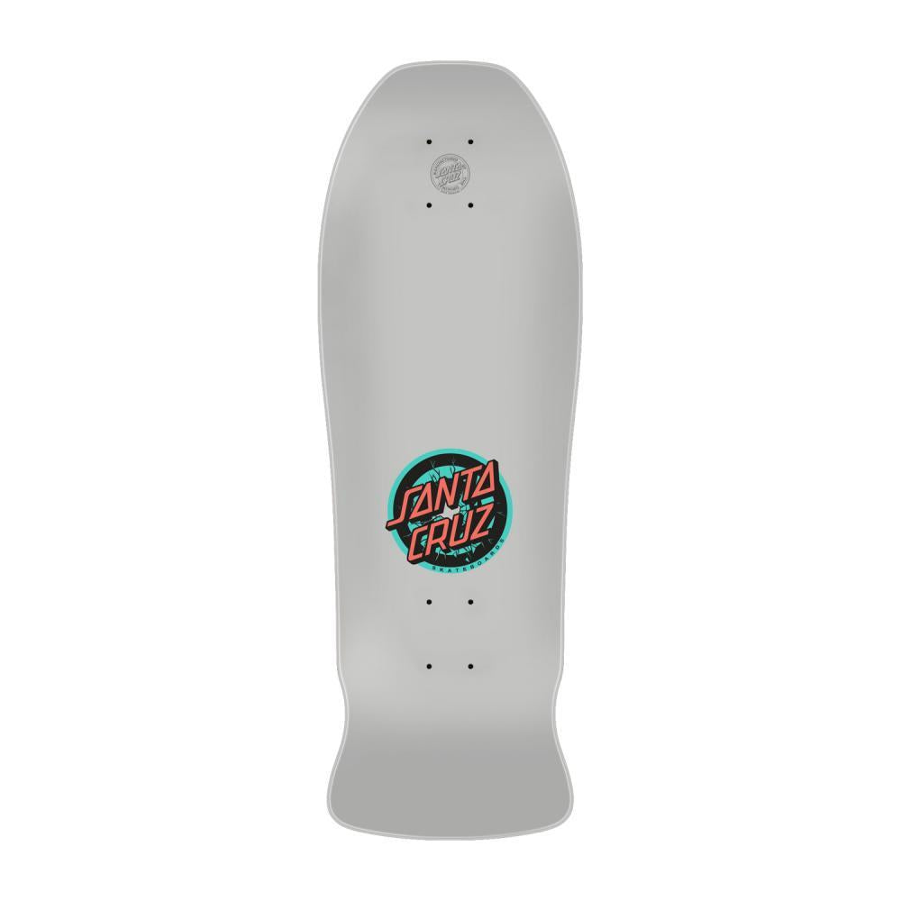 Santa Cruz Reissue Skateboard Deck Roskopp Five Reissue Grey Multi 10.22"