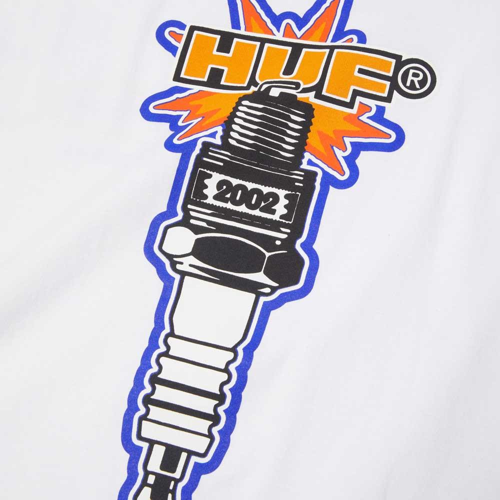 Huf Spark It Up Short Sleeve T-Shirt White