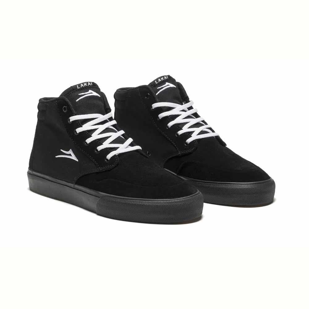 Lakai Riley Hawk 3 Black Black Skate Shoes