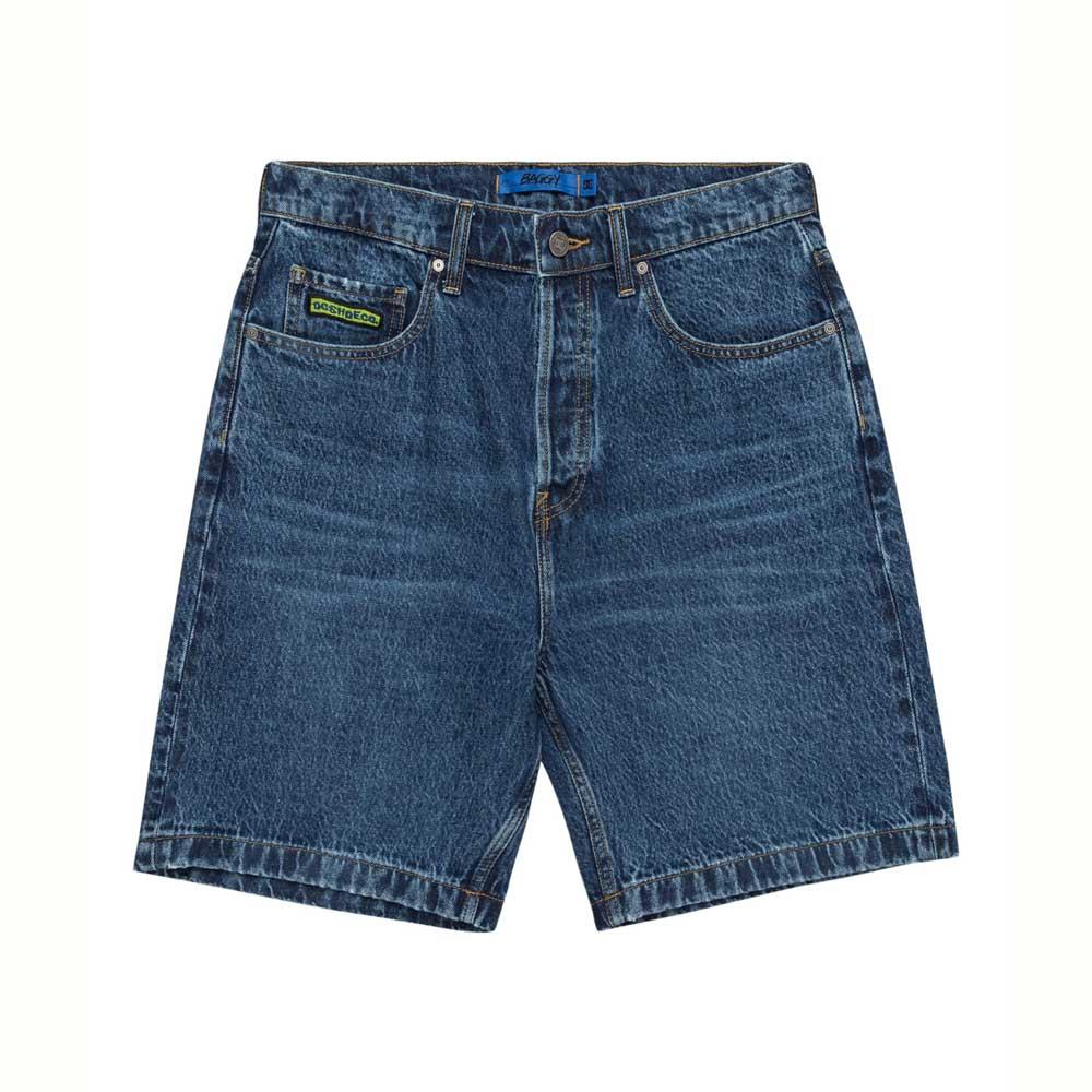 DC Shoe Co Worker Baggy Denim Shorts  Stone Indigo