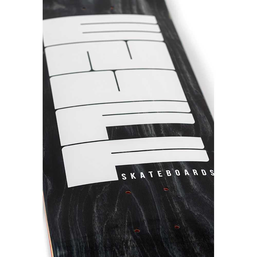 Enuff Designer Skateboard Deck Throwback Black 8" x 32"
