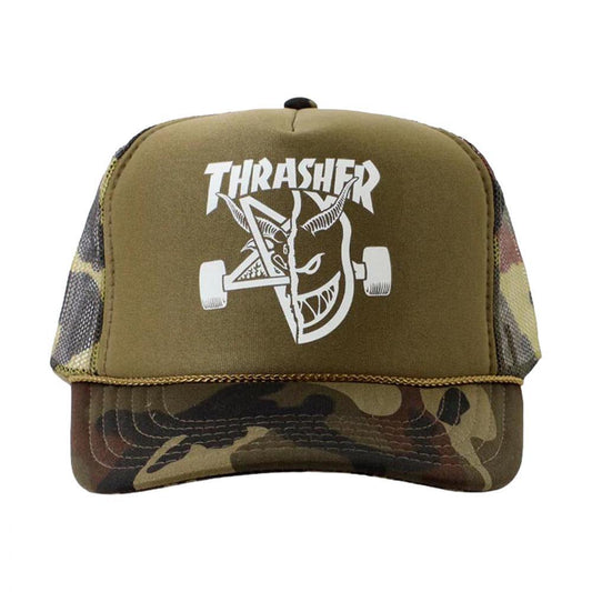 Thrasher x Spitfire Cap Thrash & Burn Camo One Size