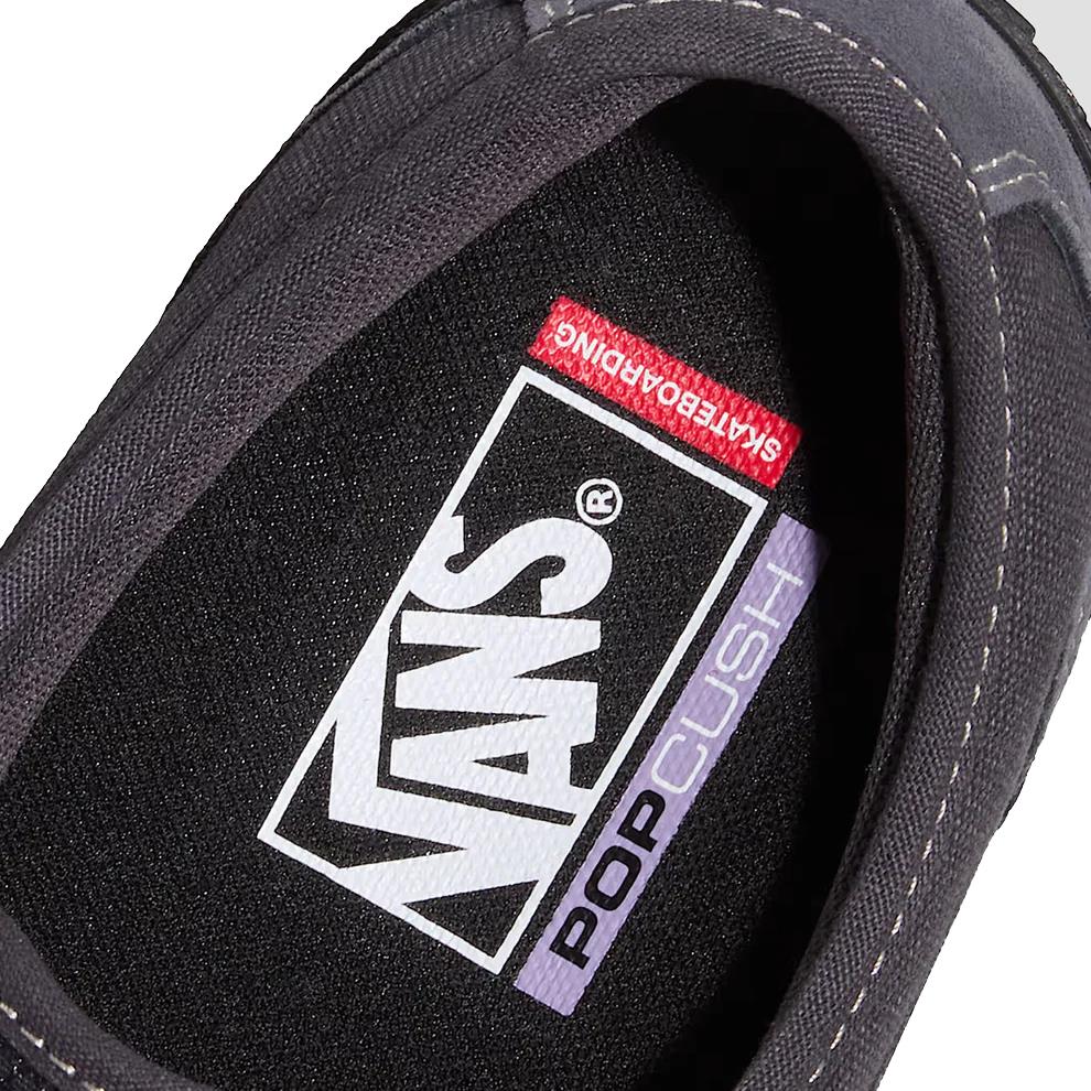 Vans Skate Curren Caples Charcoal Black Skate Shoes