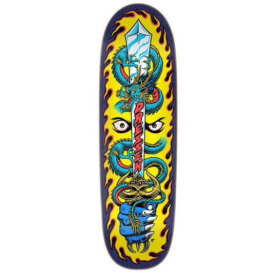 Santa Cruz Pro Shaped Skateboard Deck Dressen Sword Assorted 9.25"