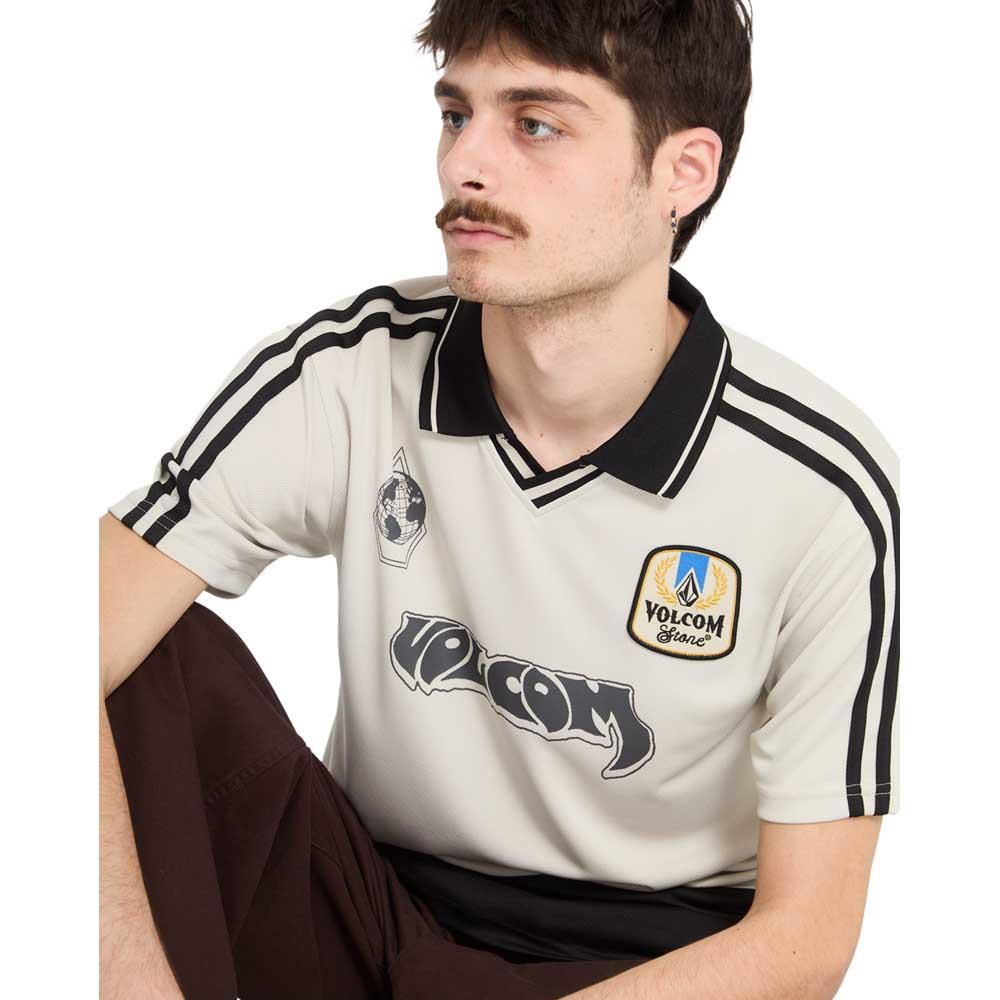 Volcom Copa Polo Shirt Crew Stone