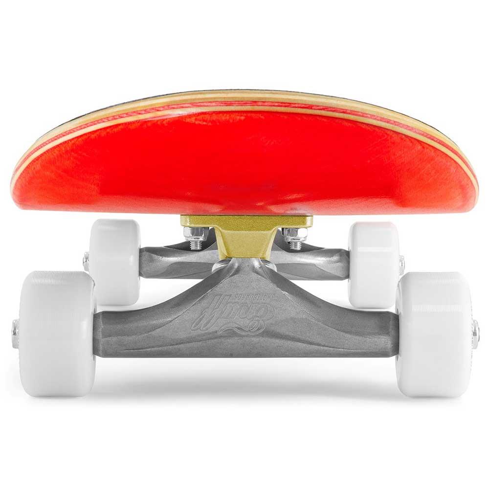 Enuff Lucky Cat Complete Skateboard 92A Medium Wheels Red 8"