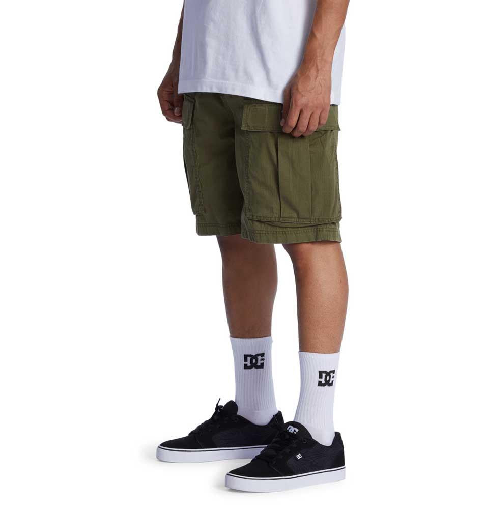 DC Tundra 22" Cargo Walkshorts Ivy Green