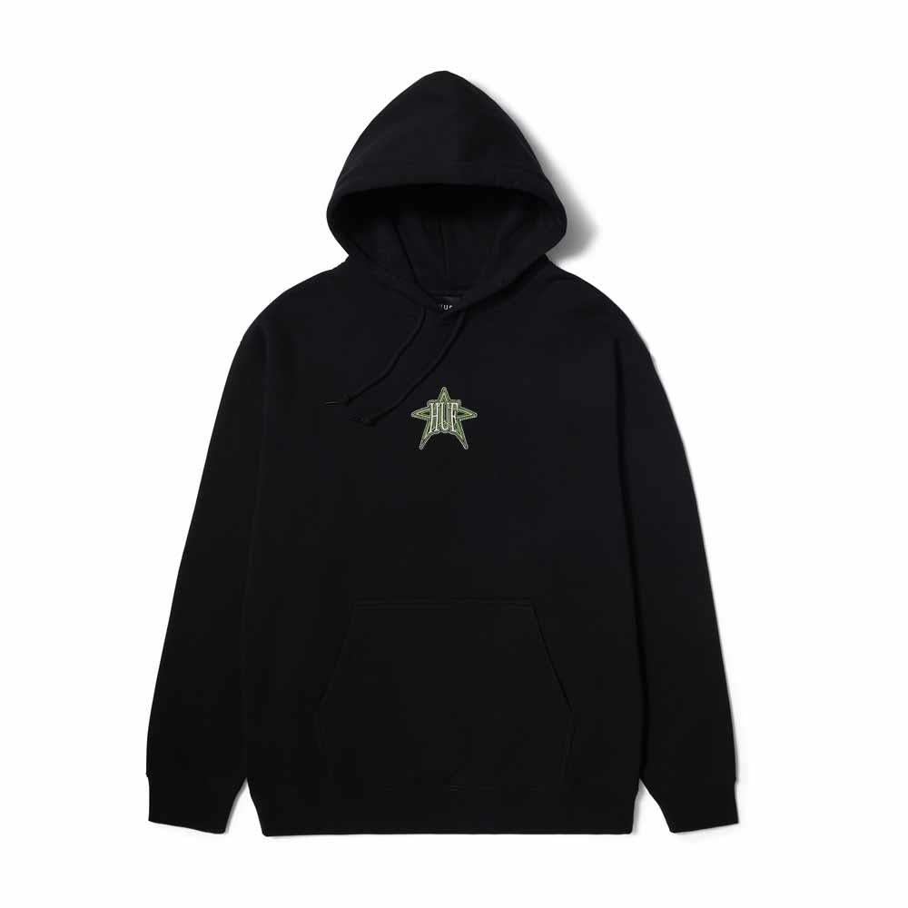 Huf Intergalactic Pullover Hooded Sweatshirt Black