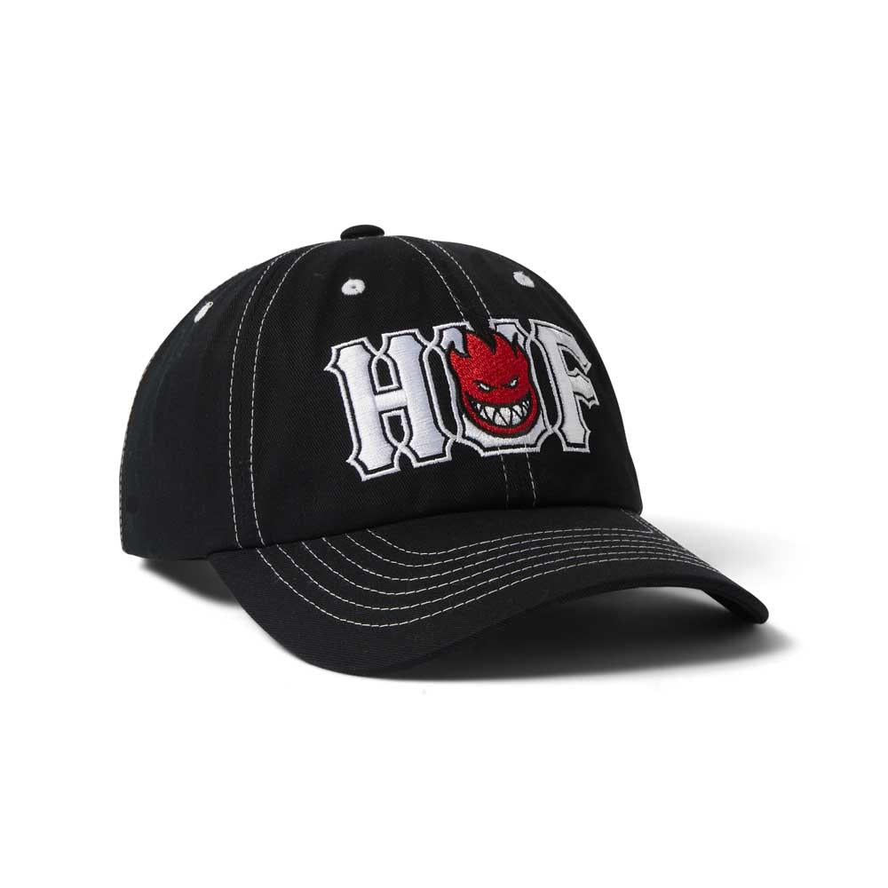 HUF X Spitfire Union Snapback Cap Black