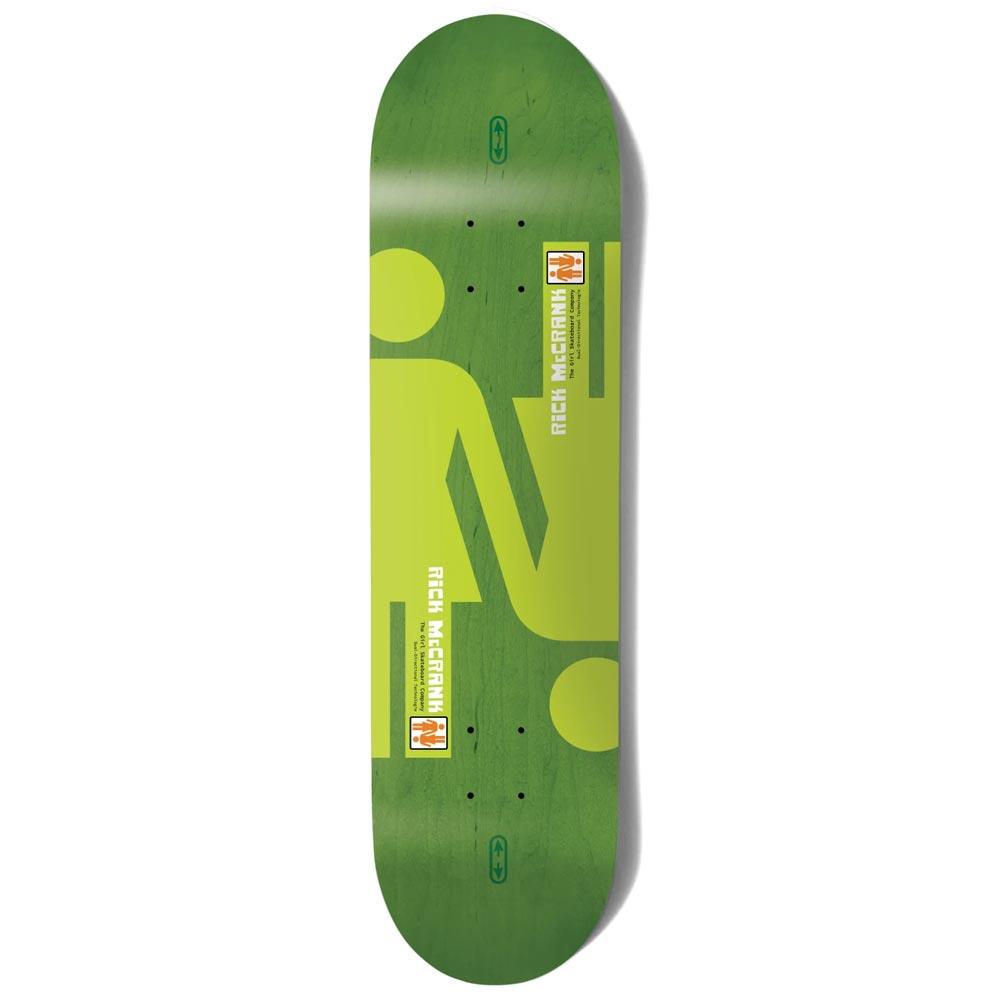 Girl Skateboard Deck Double OG Twin Tip Rick McCrank Green G069 8.25"