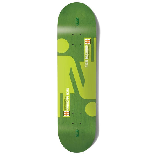 Girl Skateboard Deck Double OG Twin Tip Rick McCrank Green G069 8.25"