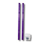 G-Tool Skateboard Rails 2 Pack Low Profile Purple