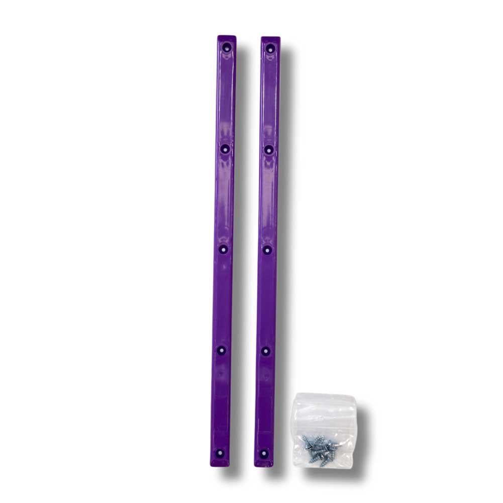 G-Tool Skateboard Rails 2 Pack Low Profile Purple