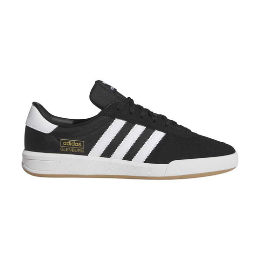 Adidas Skateboarding Glenburn Skate Shoes Core Black Feather White Gum