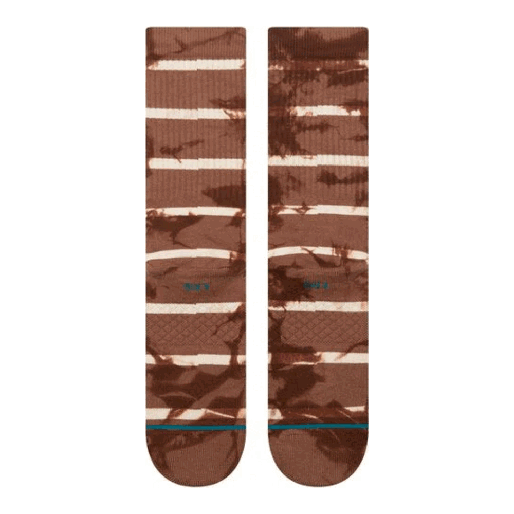 Stance Mojo Crew Socks Brown Large Uk7-11