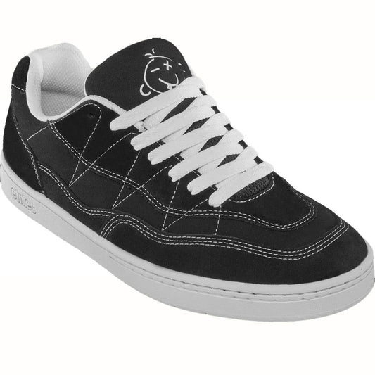 Etnies Snake Black White Skate Shoes