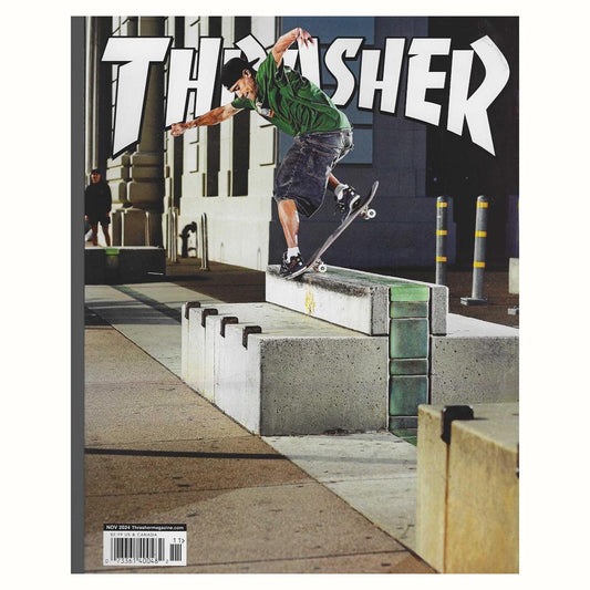 Thrasher Magazine November 2024 Issue 532 Tiago Lemos Cover