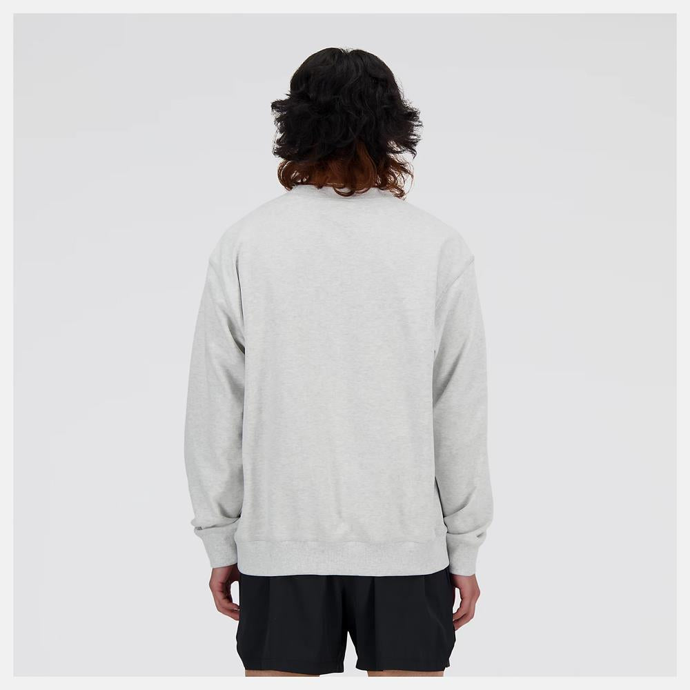 New Balance Numeric Athletic Foward French Terry Crewneck Sweatshirt Grey