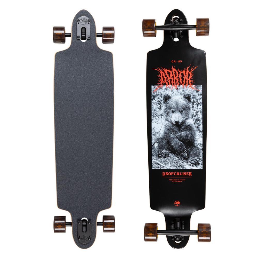 Arbor Performance Complete Cruiser Skateboard Bearcub Dropcruiser Black 38"