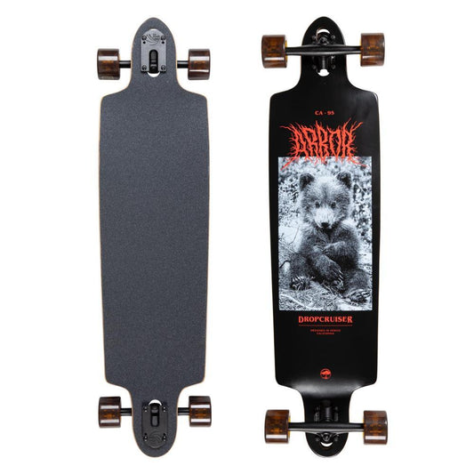 Arbor Performance Complete Cruiser Skateboard Bearcub Dropcruiser Black 38"