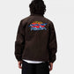 Santa Cruz Salba Voodoo Pit Coach Jacket Coffee Brown