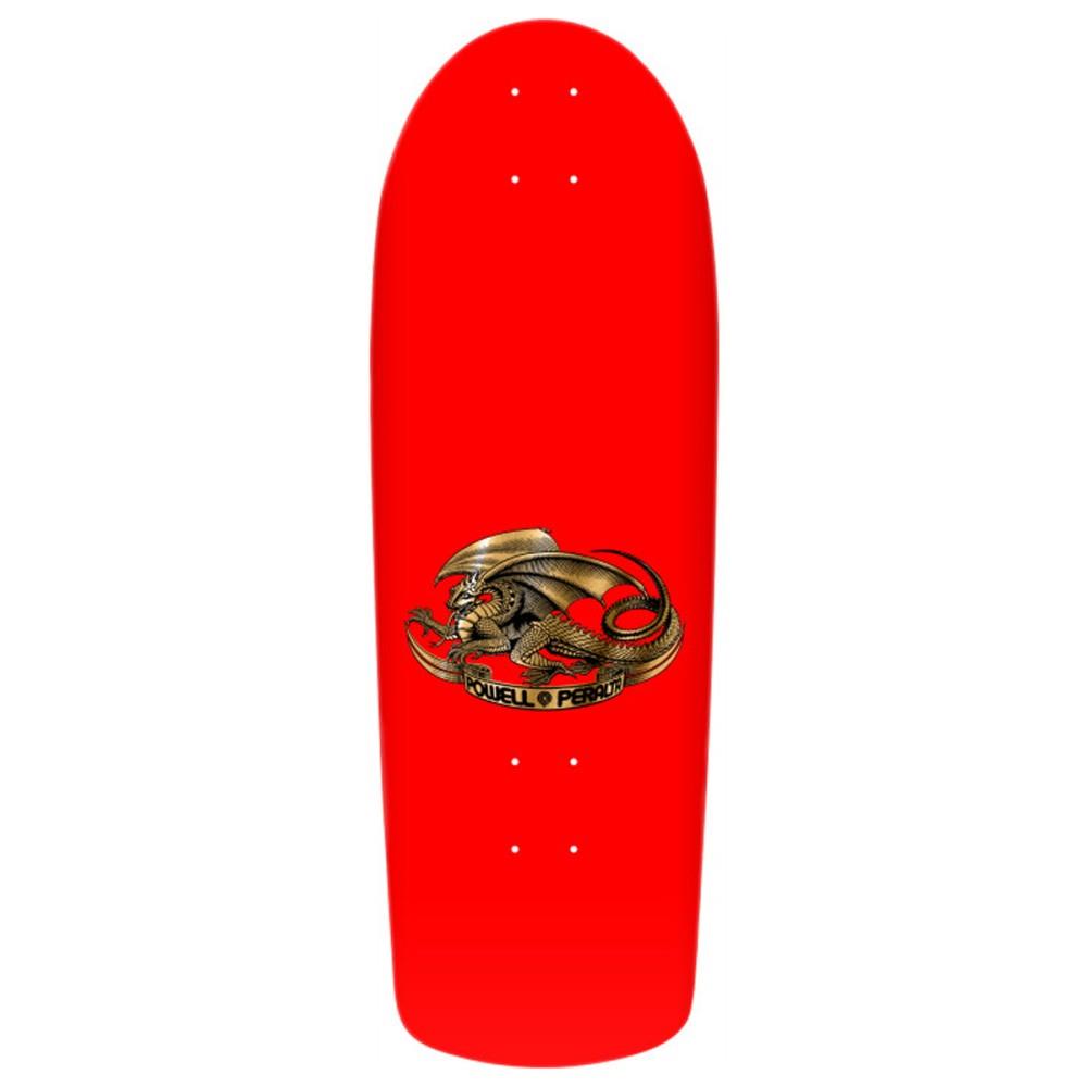 Powell Peralta Mike McGill Skull & Snake '16' McTwist 40th Red Gold Foil Skateboard Deck 10"