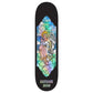 Zero Skateboard Deck Stained Glass Kanaan Dern Black 8.375"