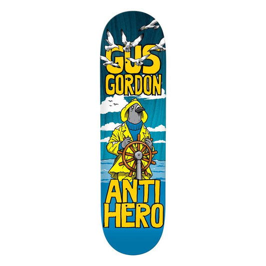 Antihero Gus Gordon New Pro Skateboard Deck 8.25" Full Se