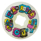 OJ Wheels Team Rider Multi Skateboard Wheels 95a White 57mm