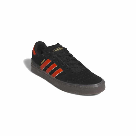 Adidas Skateboarding Busenitz Vulc 11 Core Black Coral Orange Gum Skate Shoes