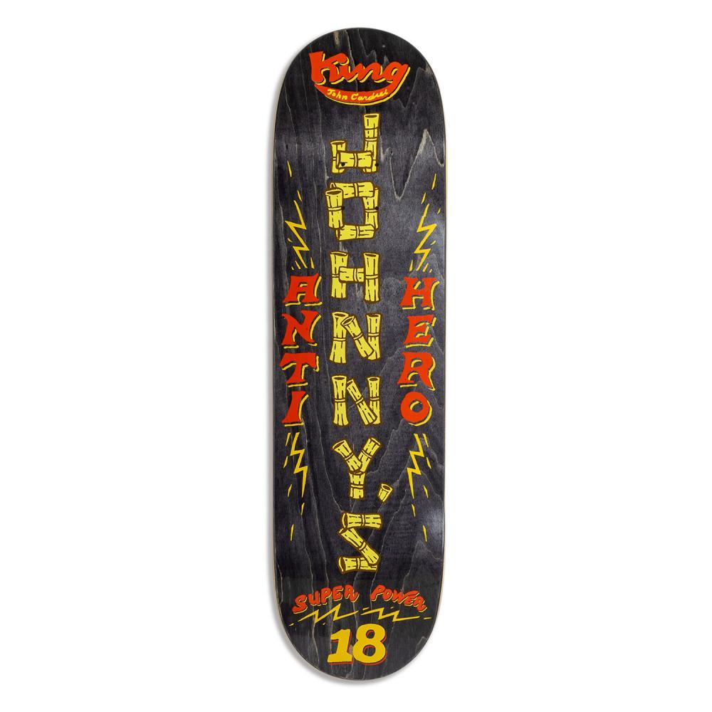 Antihero Skateboard Deck Cardiel Superpowered Black 8.5"