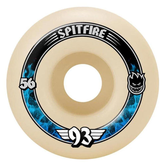 Spitfire Formula Four Skateboard Wheels 93a Radials 56mm Natural
